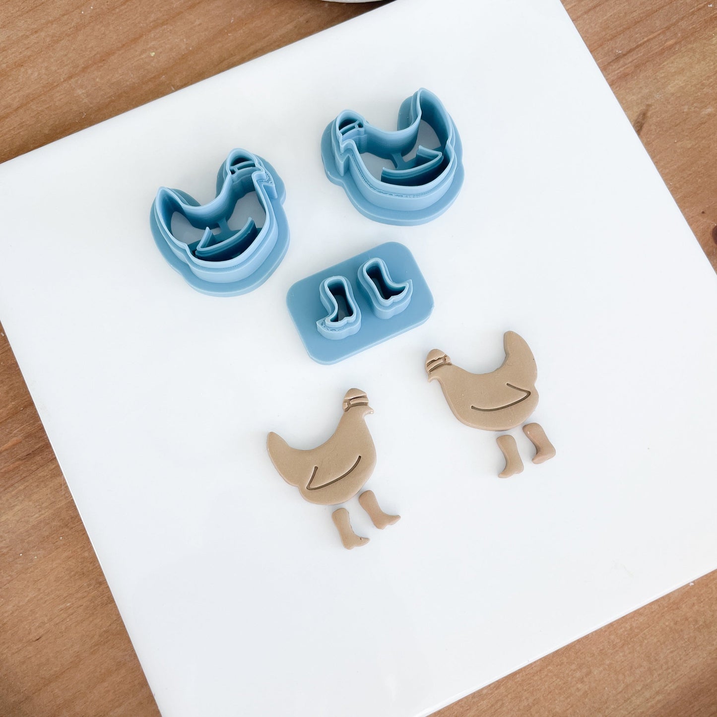 Christmas Chicken Clay Cutter