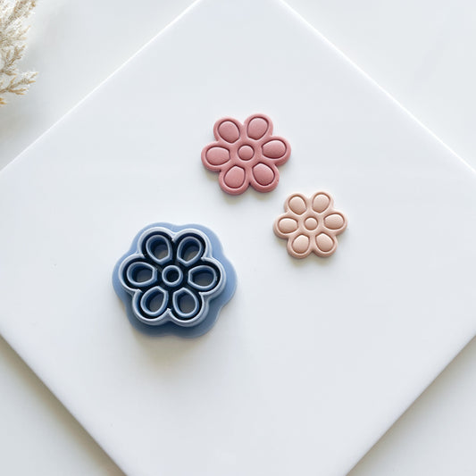 Spring Flower Clay Cutters