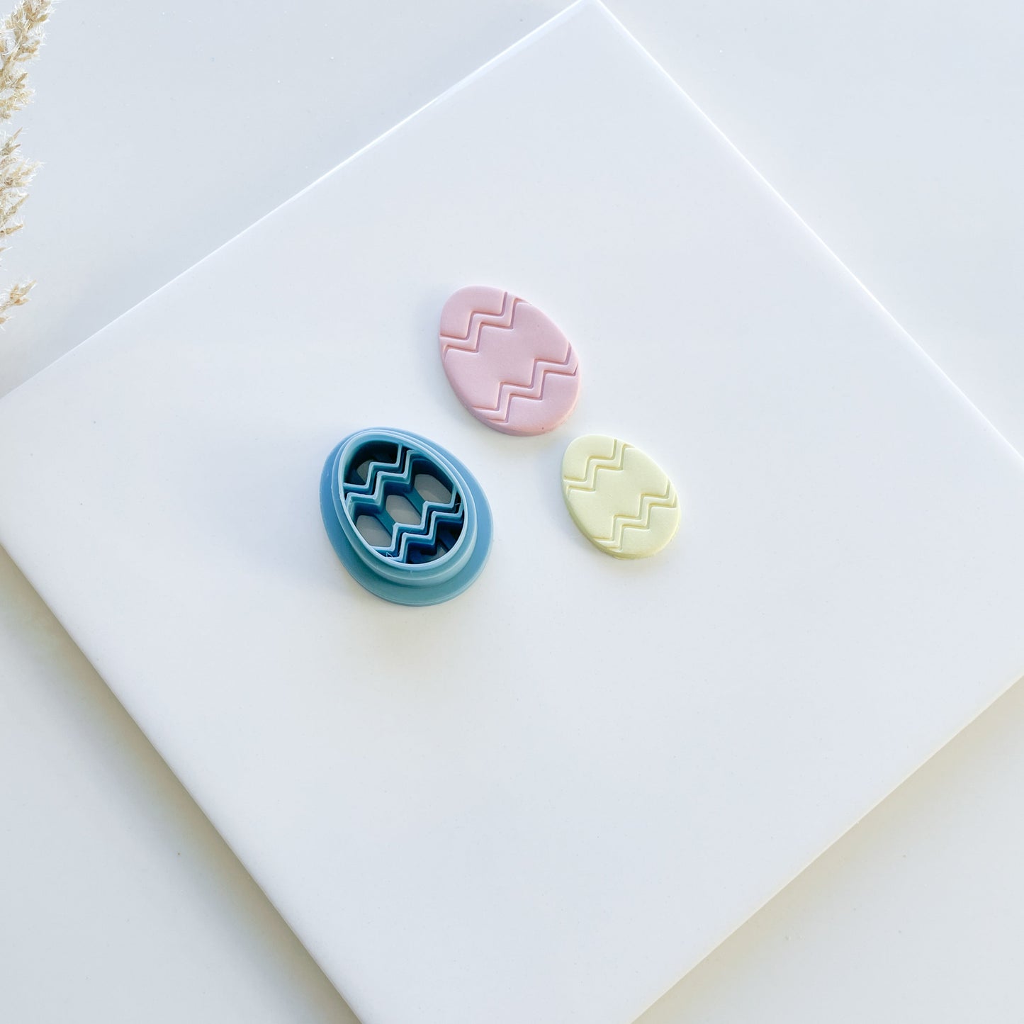 Easter Egg Spring Clay Cutter