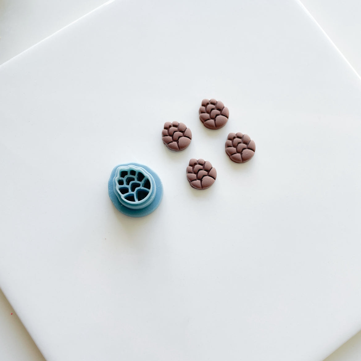 Pinecone Stud Clay Cutter