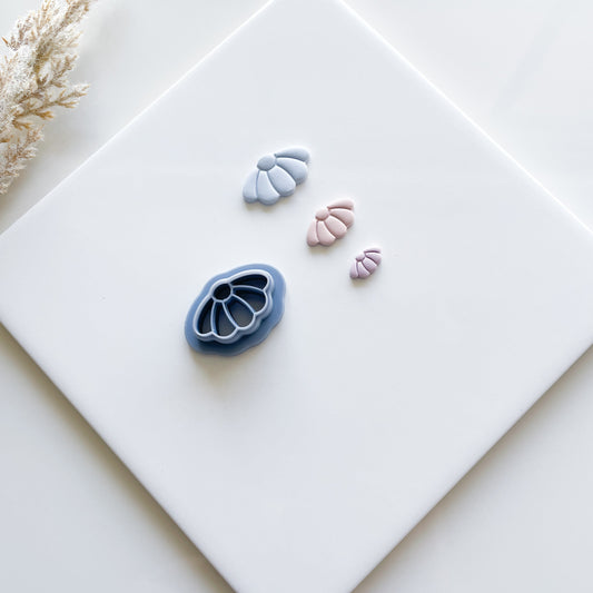 Half Daisy Clay Cutter