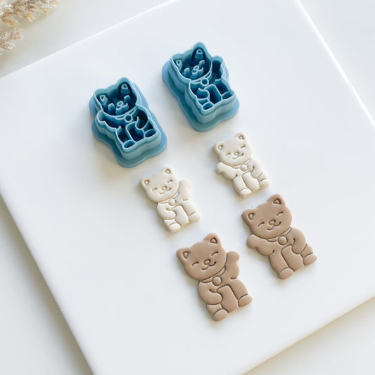 ucky Cat polymer clay cutters