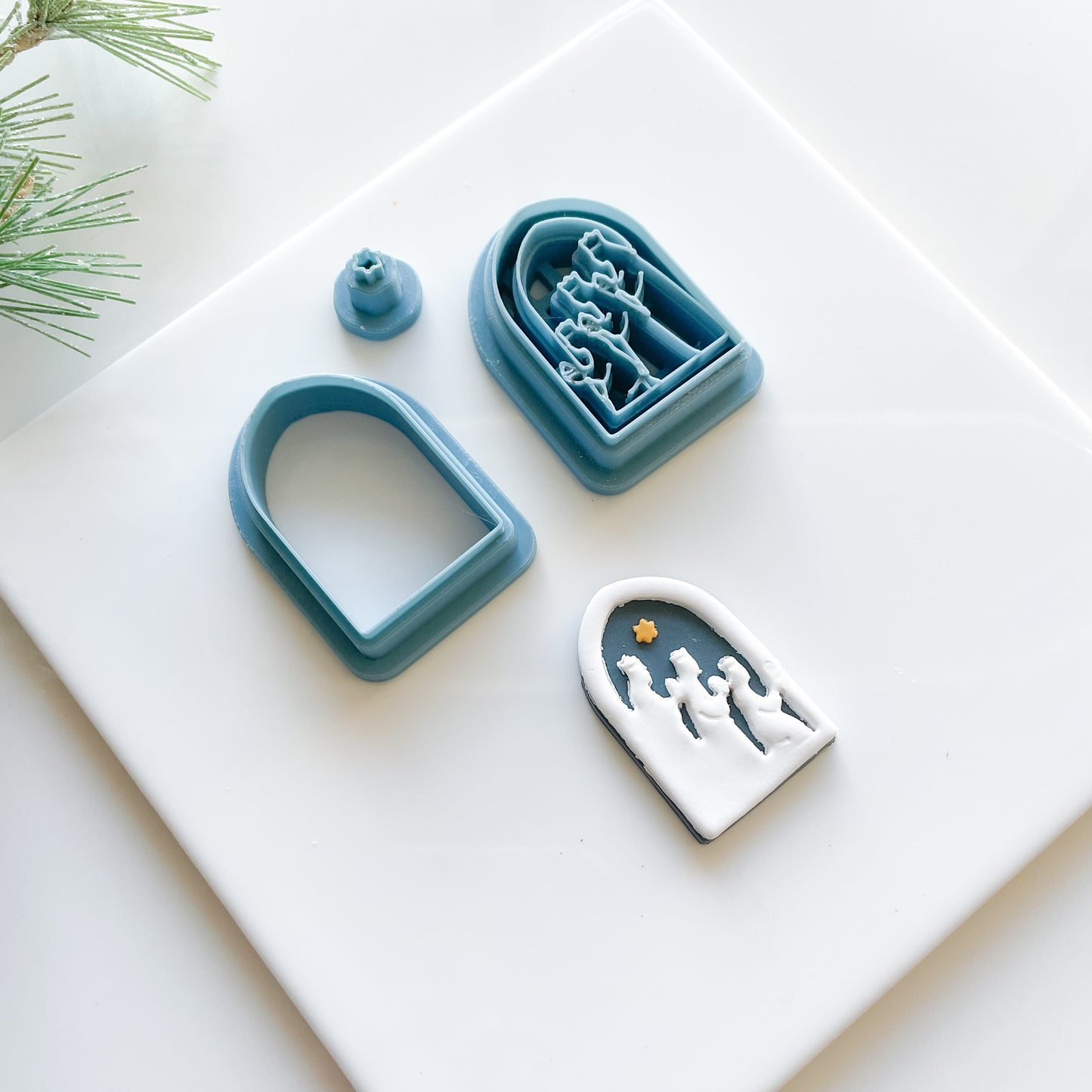Nativity Scene Clay Cutter
