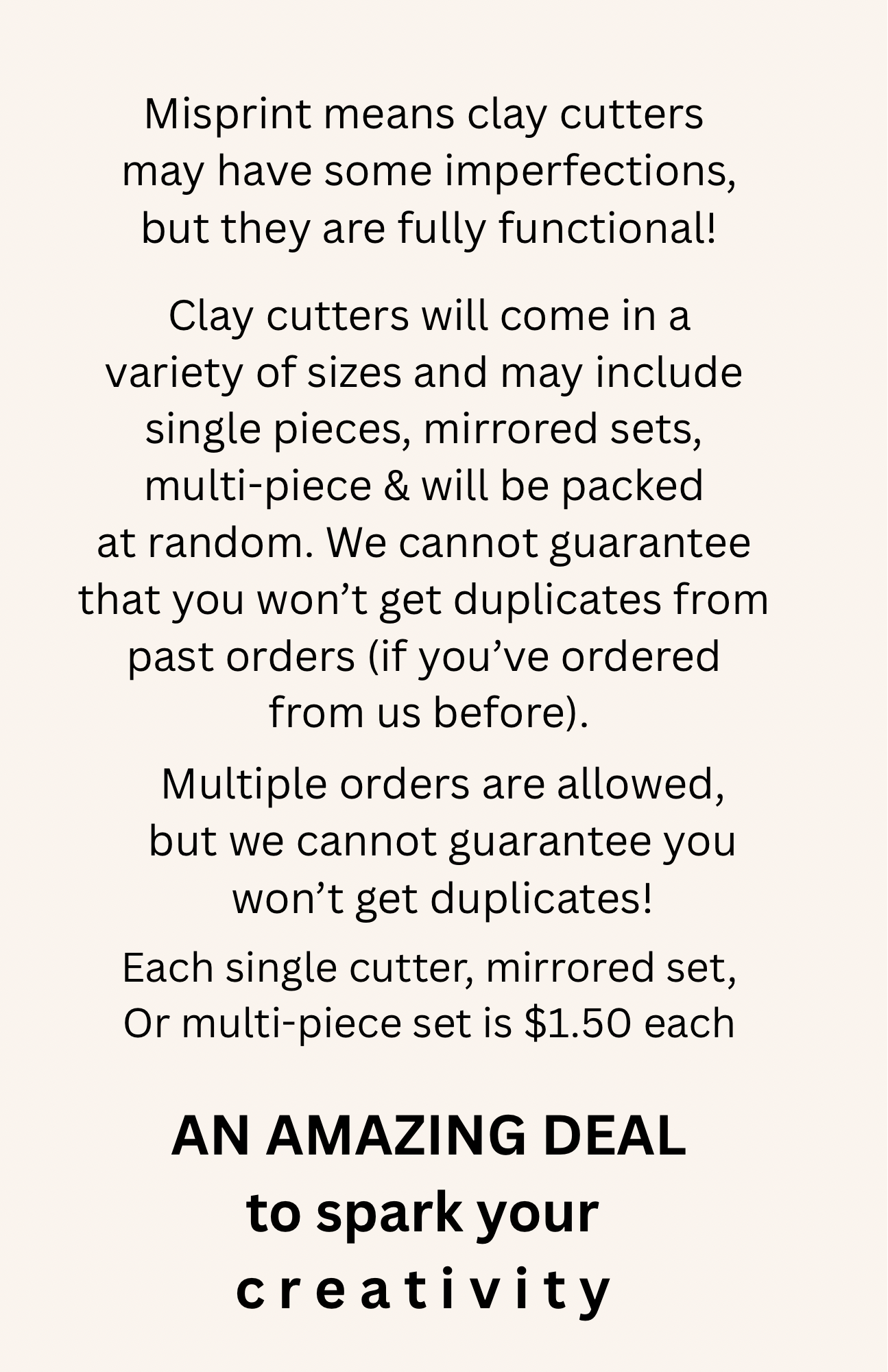 Misprint/B-Grade Mystery Bag (WHILE SUPPLIES LAST)