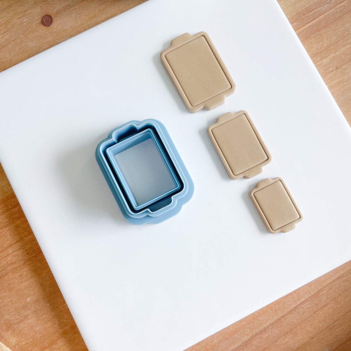 Cookie Baking Tray Clay Cutter