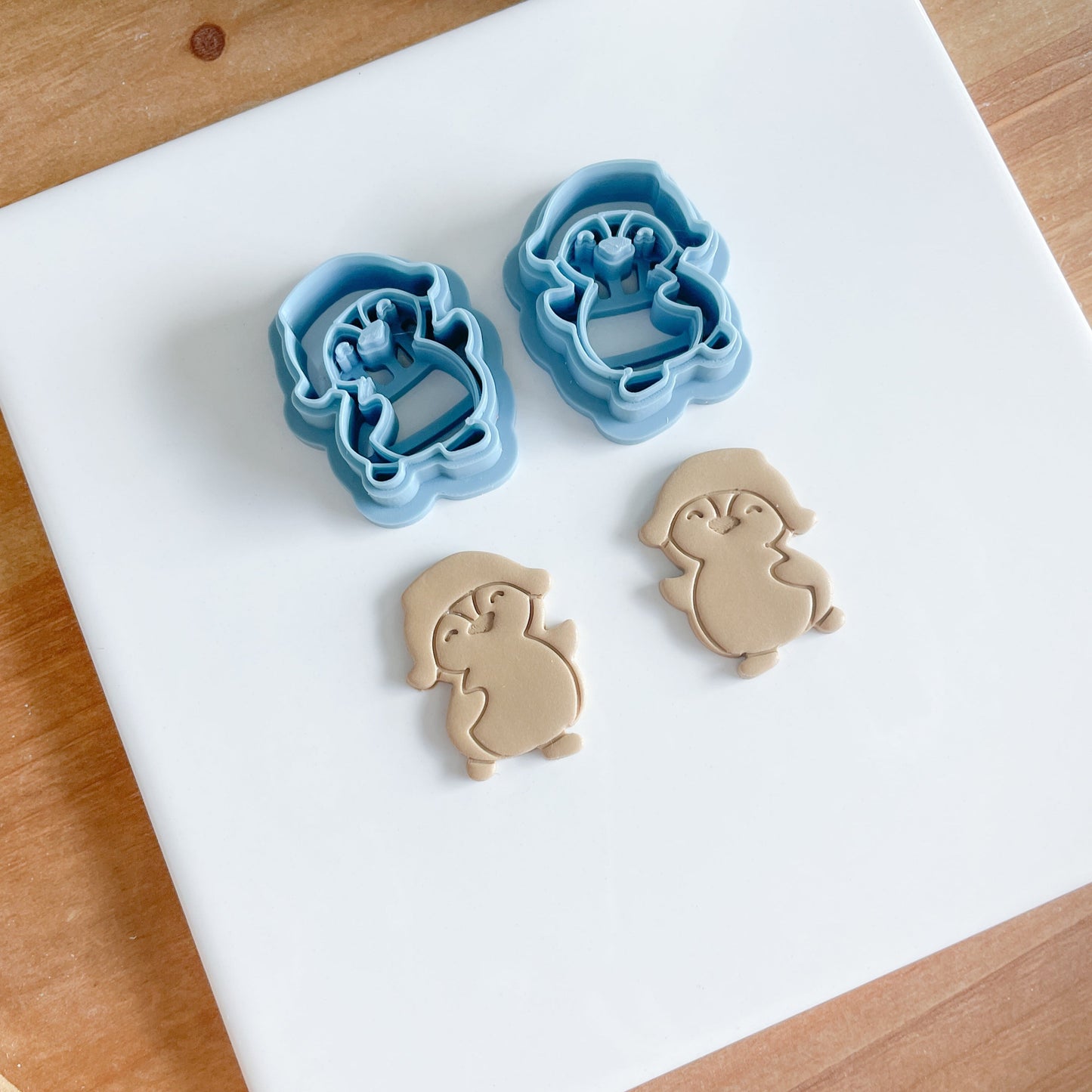 Happy Penguin Clay Cutter