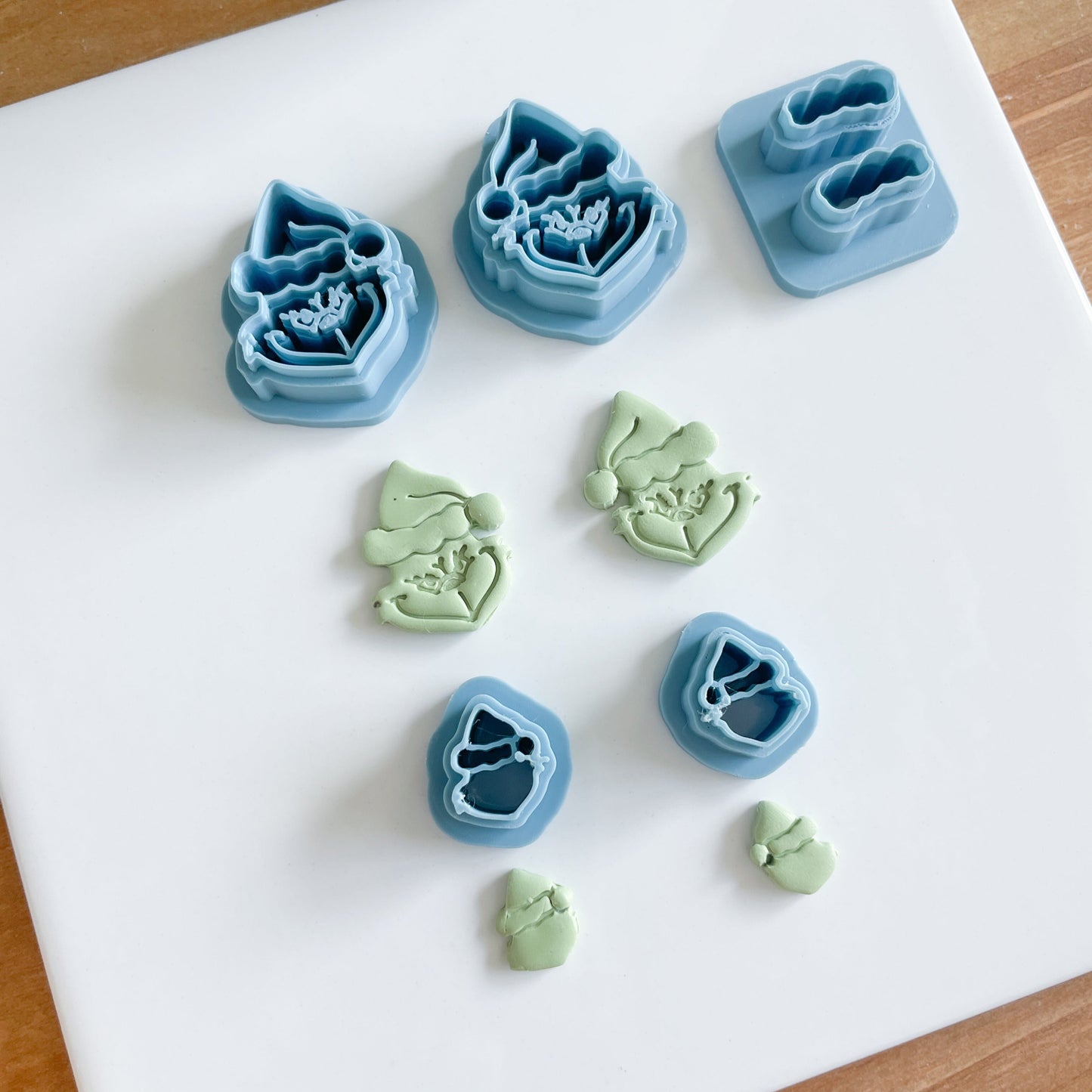 Green Mean Monster Face (Hat & Face NOT Separated)