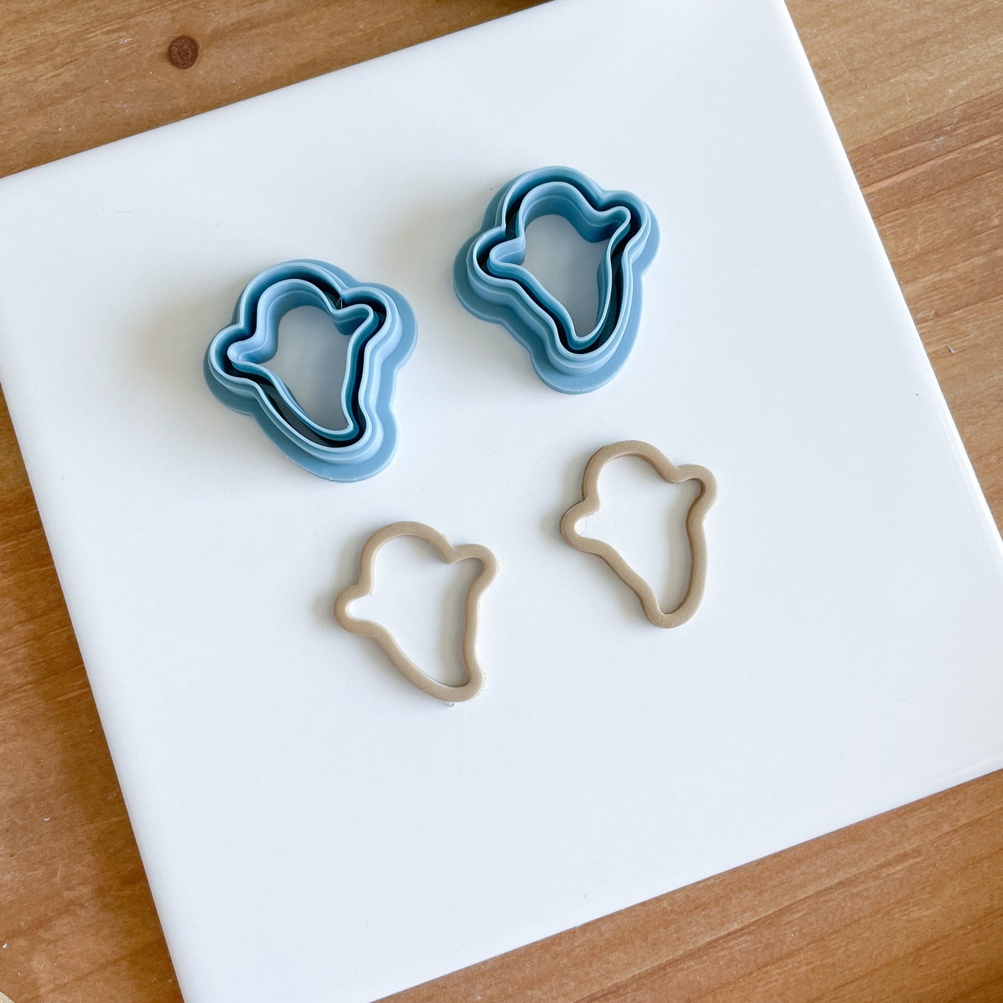 Hollow Ghost Outline Clay Cutter