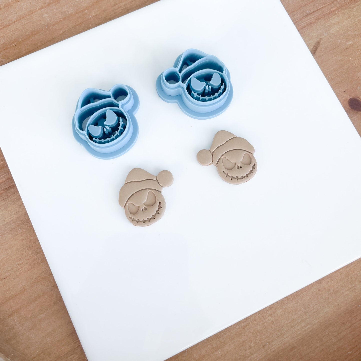 Christmas Skull Clay Cutter