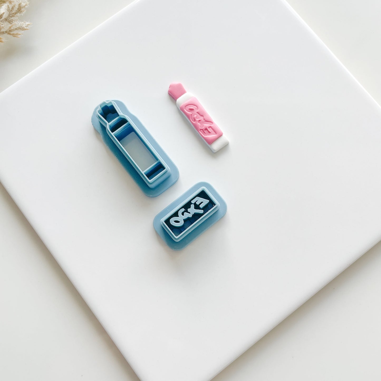 Dry Erase Marker Clay Cutter