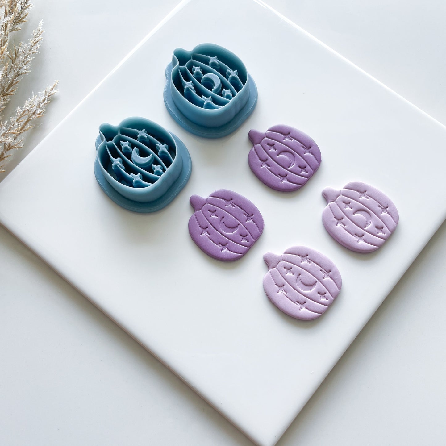 Moonlight Pumpkin Clay Cutter