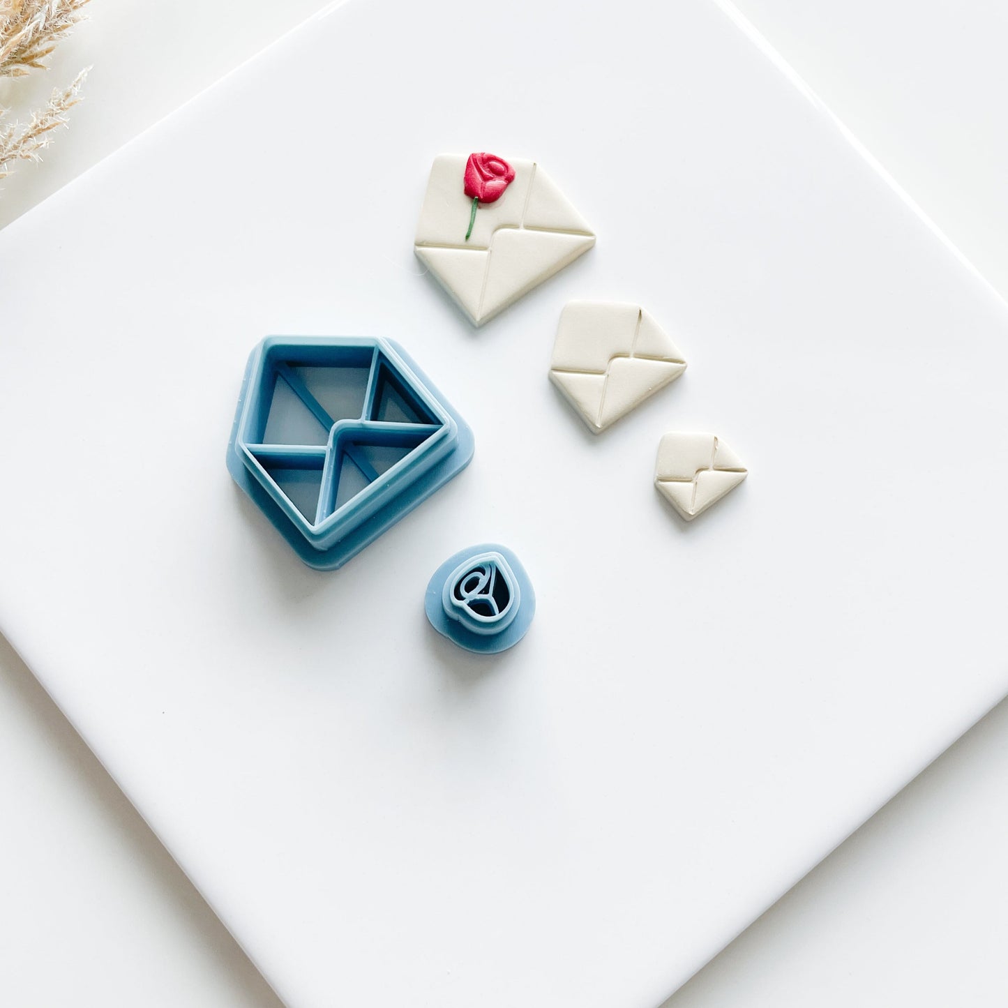 Opened Envelope polymer clay cutters