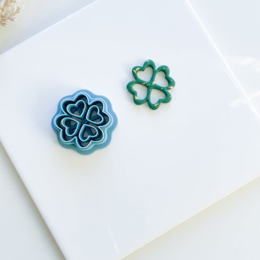 St. Patrick's Day Clover Shamrock Clay Cutter