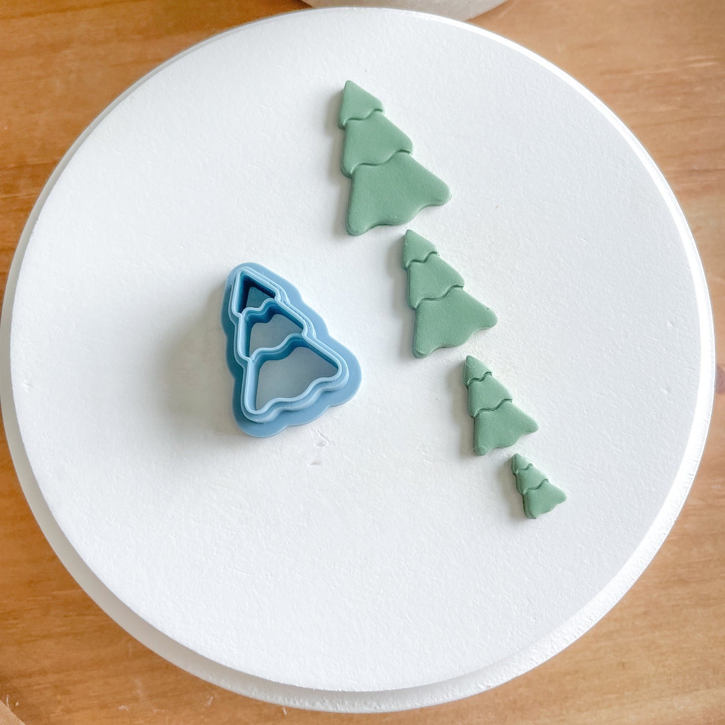 Wavy Christmas Tree Clay Cutter