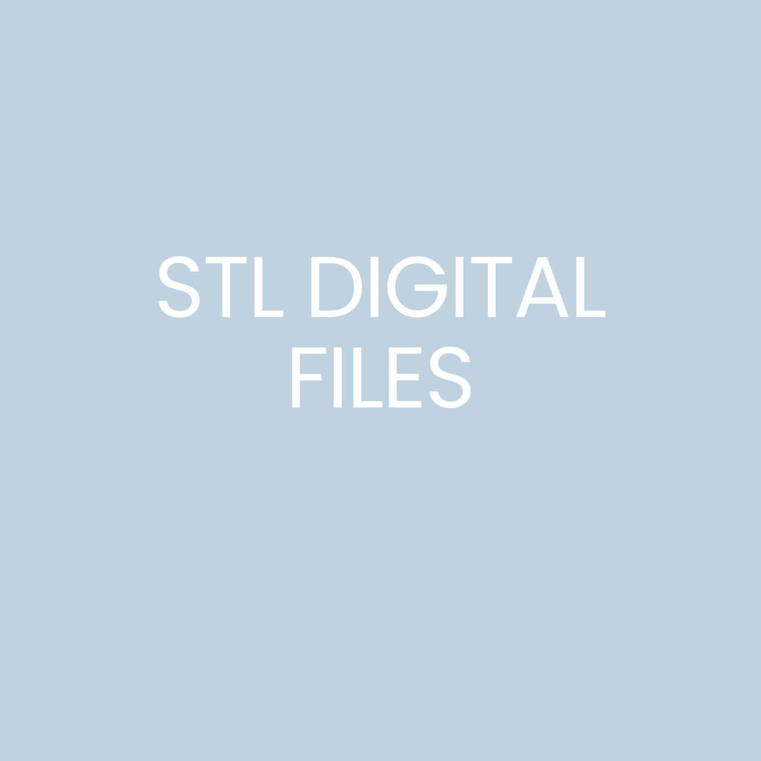 STL/Digital Files