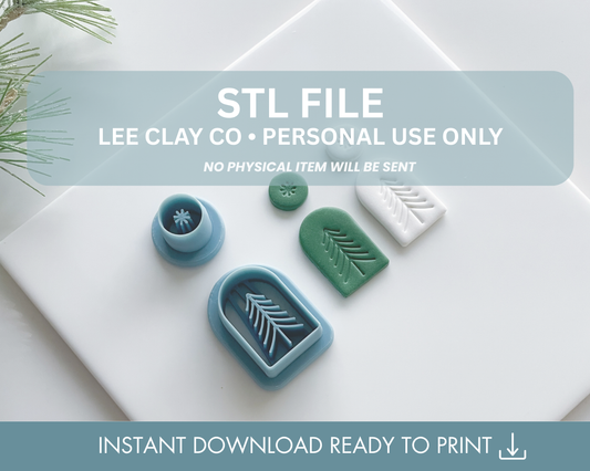 Evergreen Arch Clay Cutter STL File