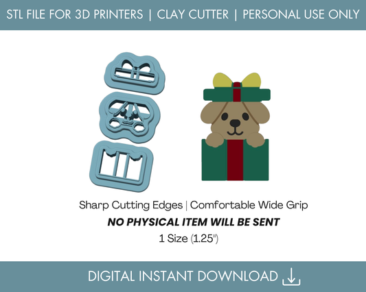 Puppy in Present STLFile