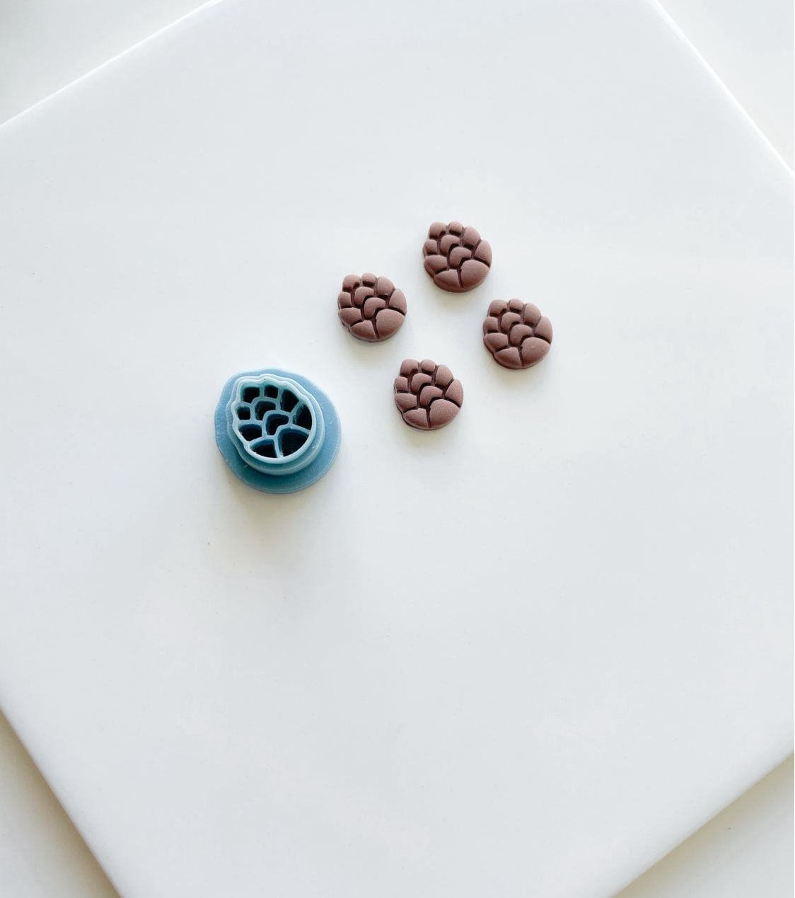 Pinecone Stud Clay Cutter