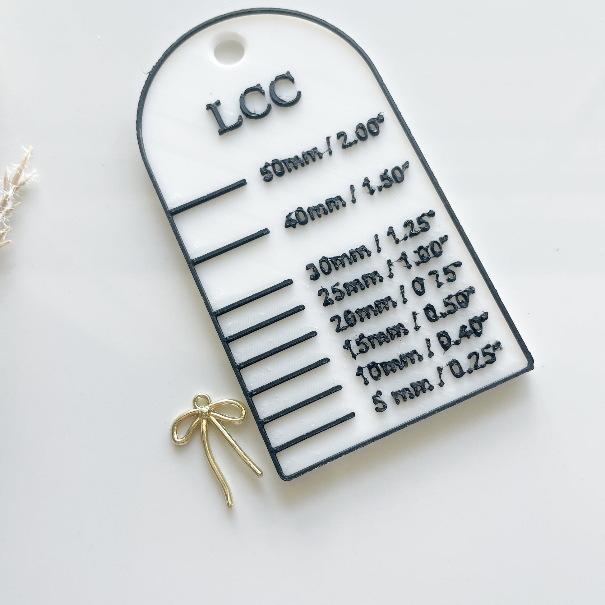 Gold Bow Charm