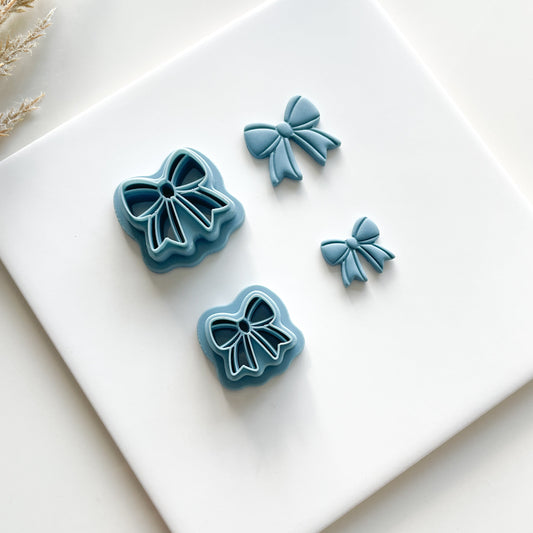 Cheer Bow Clay Cutter