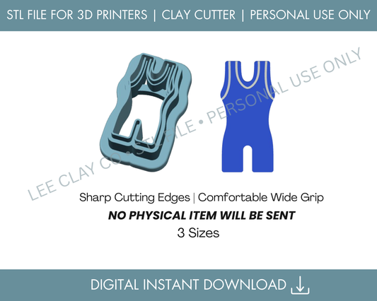 Wrestling Singlet STL File