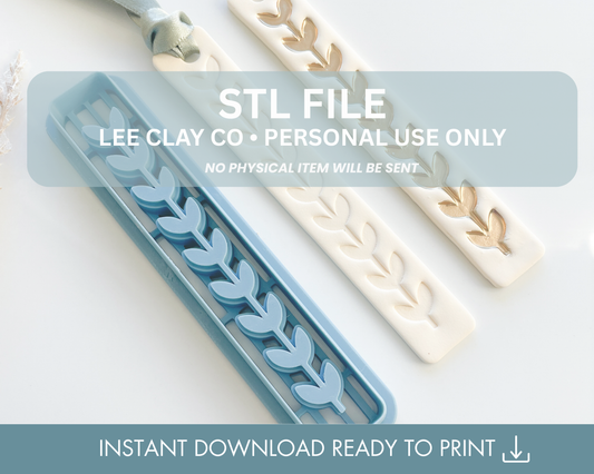 Vine Bookmark STL File