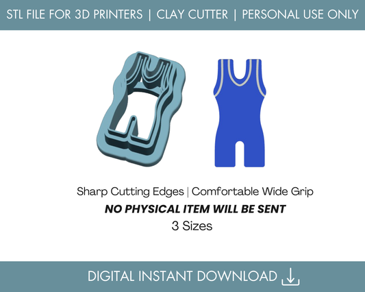 Wrestling Singlet STL File