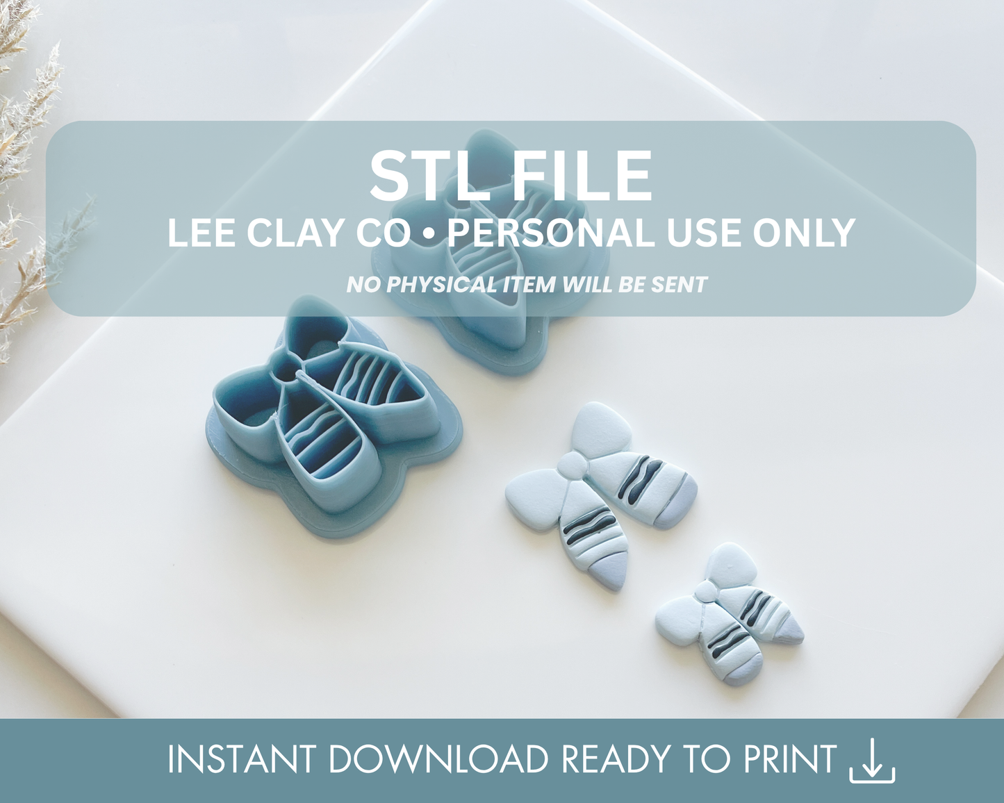 Crayon Bow STL File (3 sizes & mirrored sets)