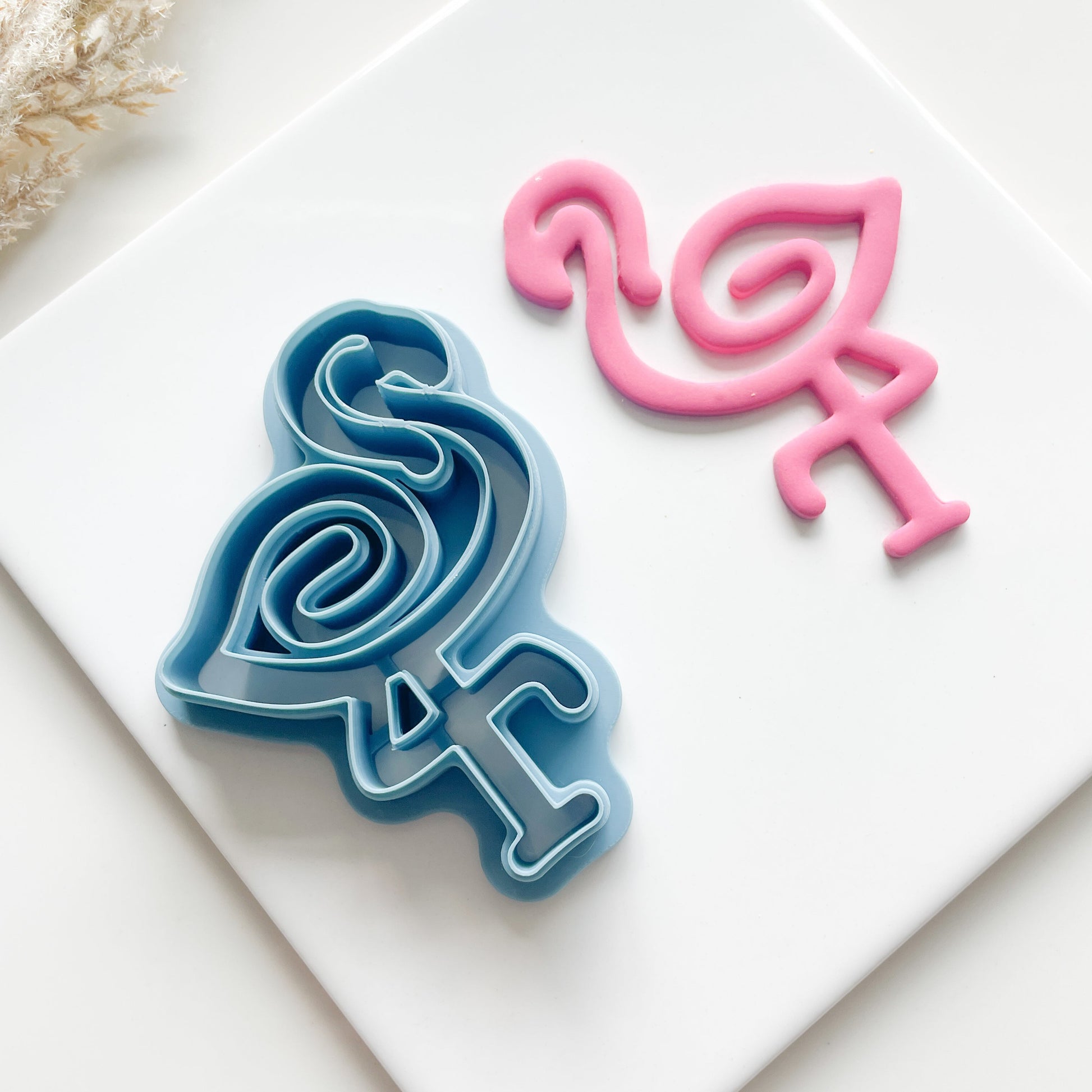 Flamingo Bookmark Clay Cutter