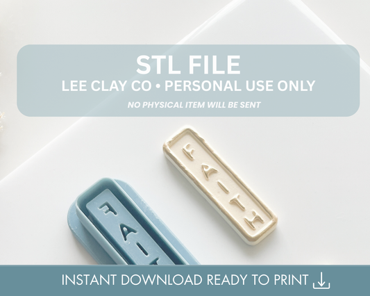 Framed FAITH STL File