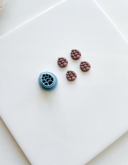 Pinecone Stud Clay Cutter