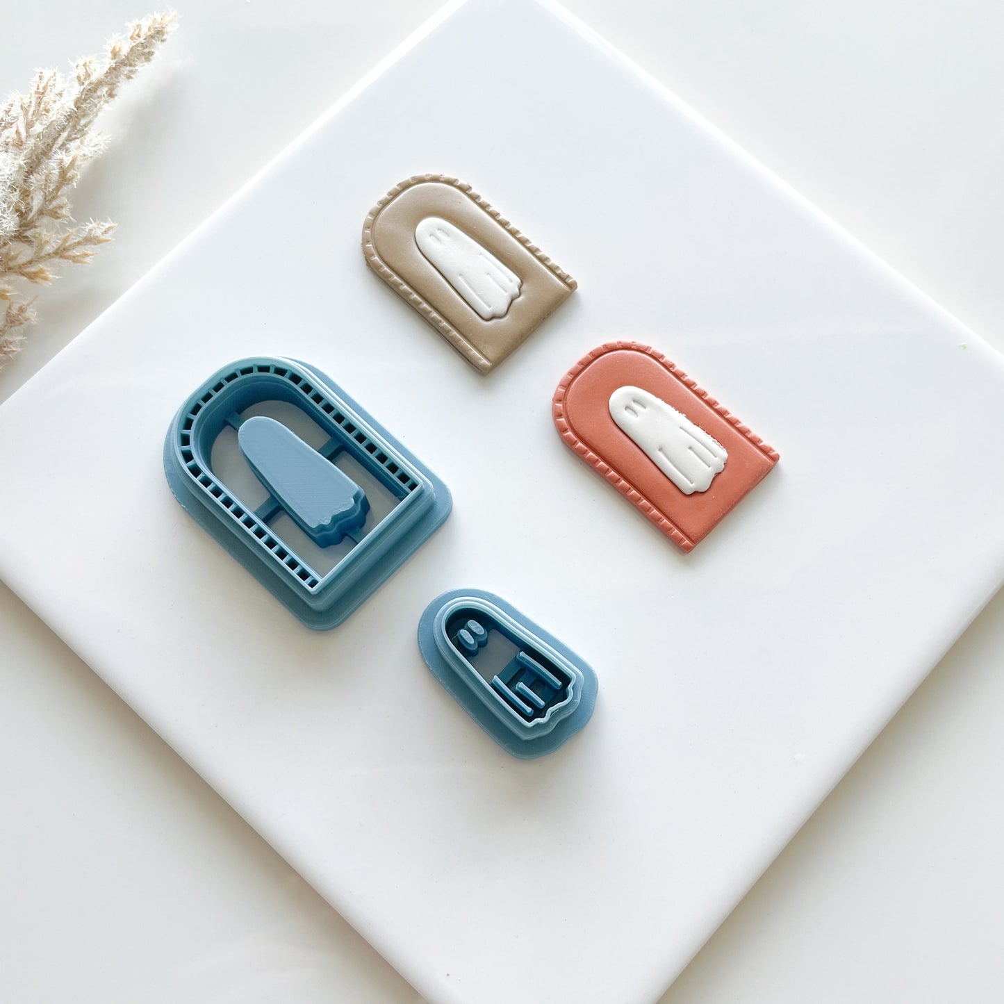 Layered Arch Ghost Clay Cutter (2pcs)