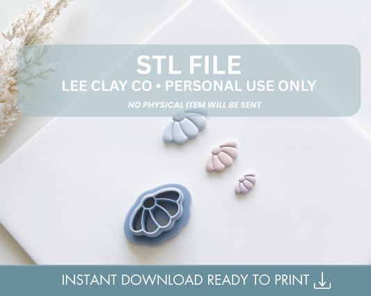 Half Daisy STL Bundle (3 sizes)