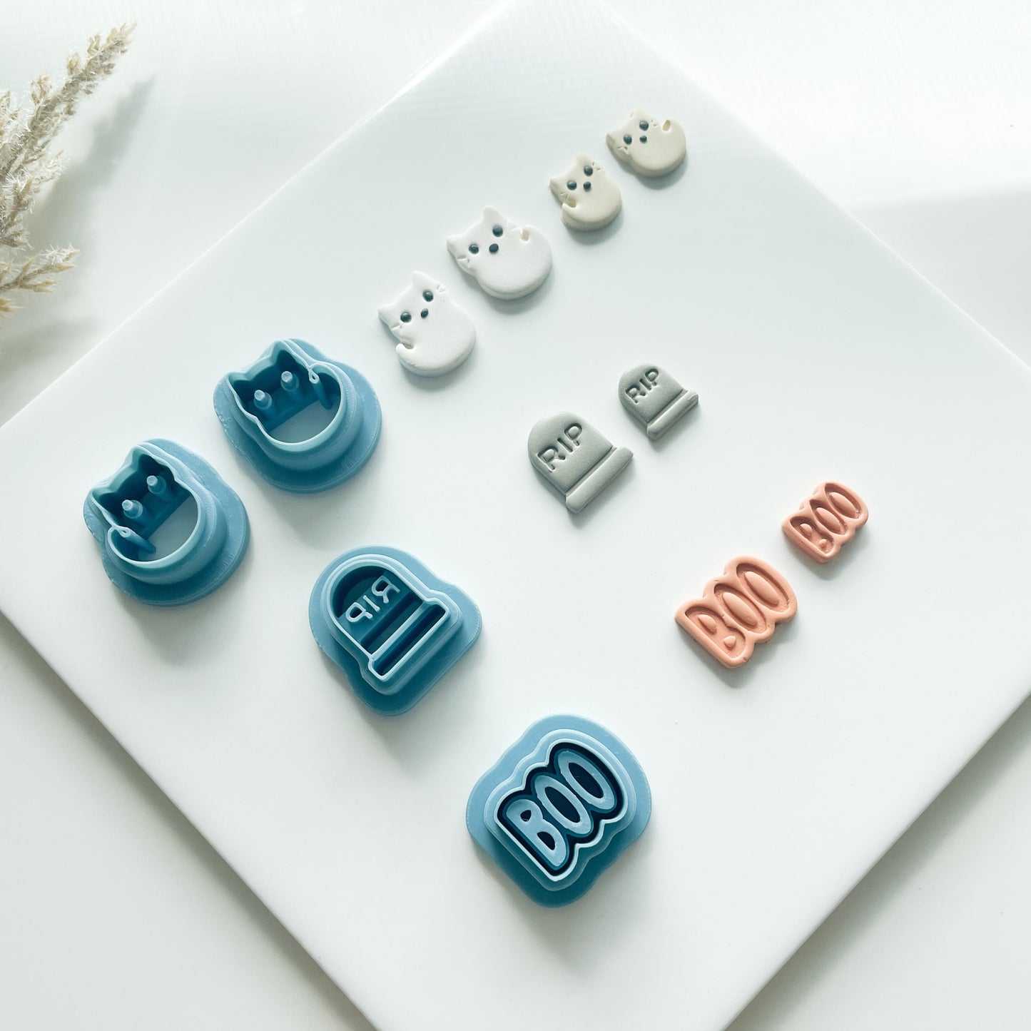 Halloween Stud Clay Cutters