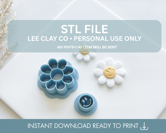 Happy Daisy STL File (3 sizes)