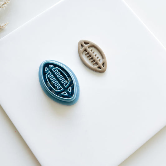 Hollow Football Clay Cutter