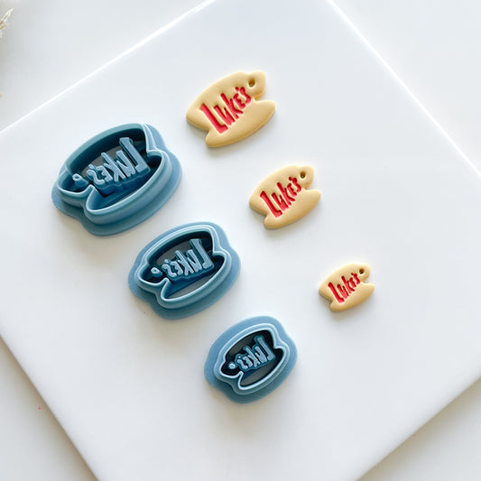 Luke's Diner Mug Clay Cutter