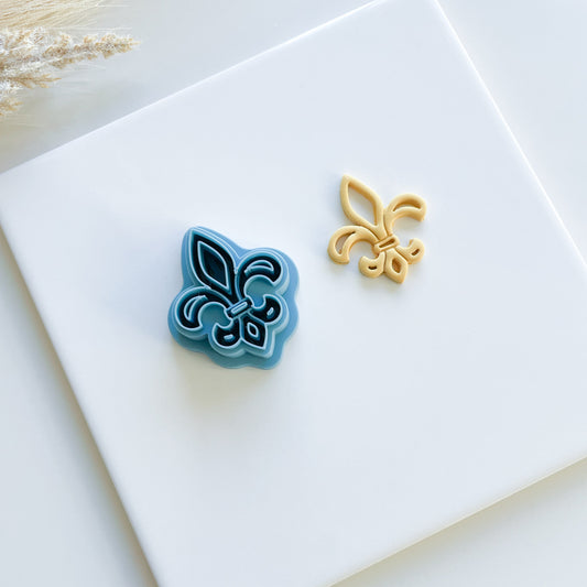 Fleur De Lis polymer clay cutters