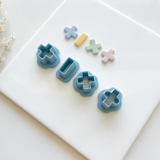 Math Symbol Clay Cutters