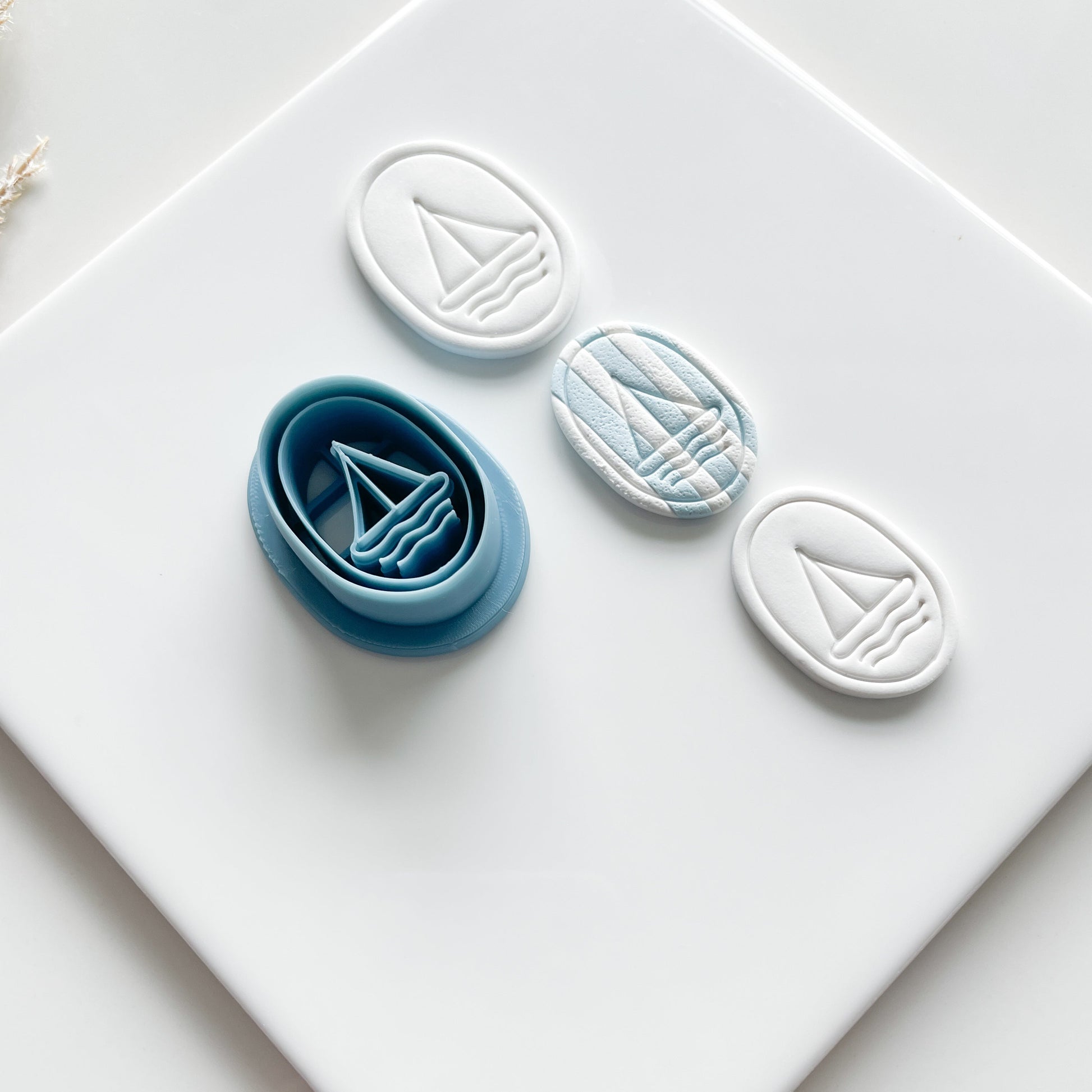 Sail Boat Clay Cutter