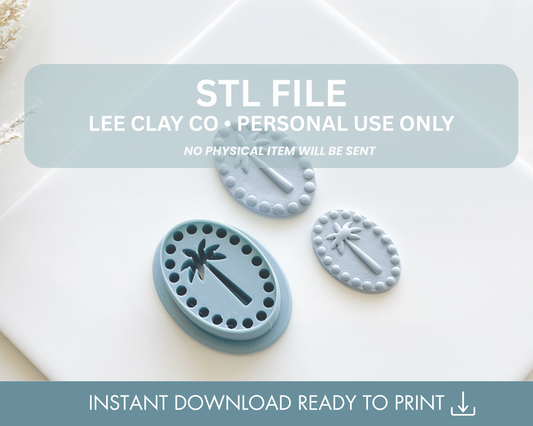 Palmetto Oval STL Bundle (2 sizes)