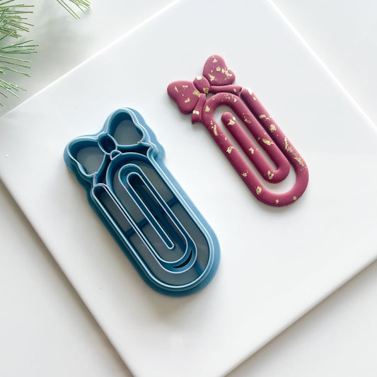 Bow Pencil Bookmark Clay Cutter