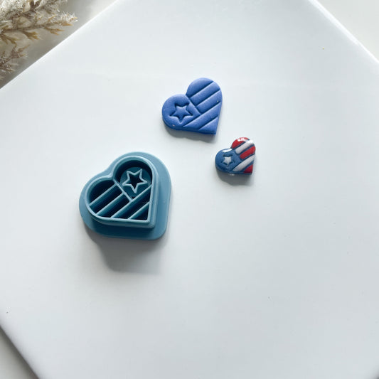 Heart Stud Clay Cutter