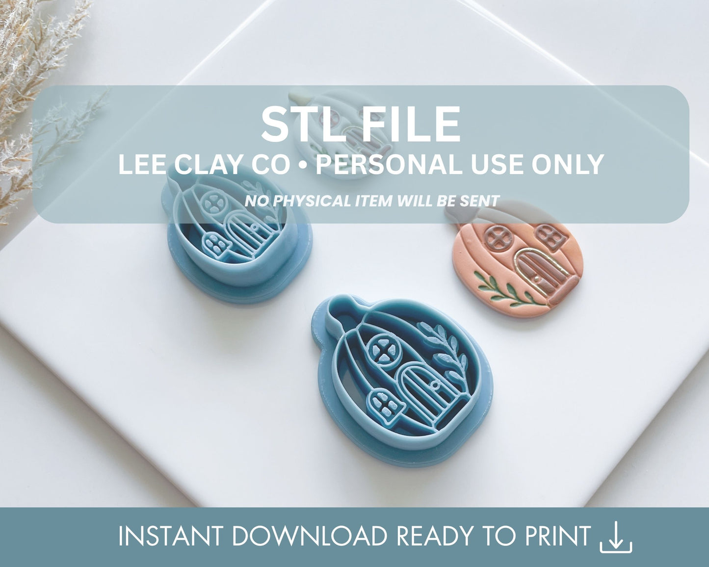 Pumpkin House Clay Cutter STL File
