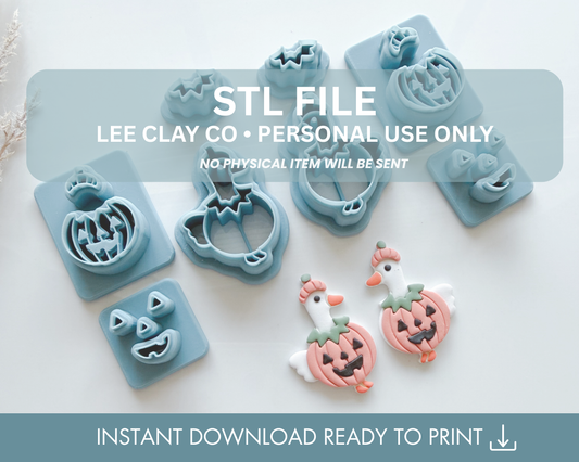 Pumpkin Goose STL File (8pcs)