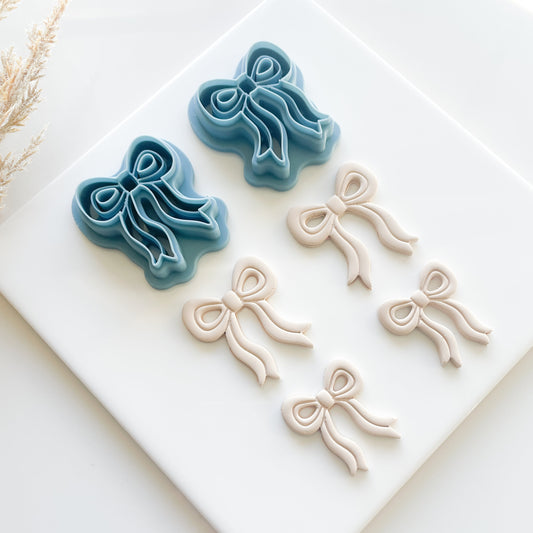 Ribbon Bow Clay Cutter