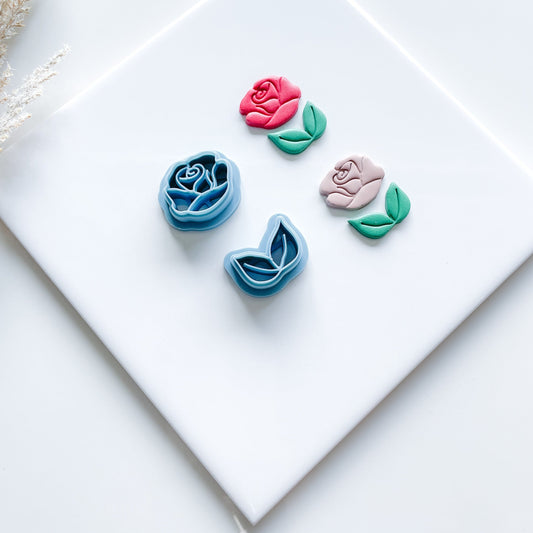 Rose Polymer Clay Cutters