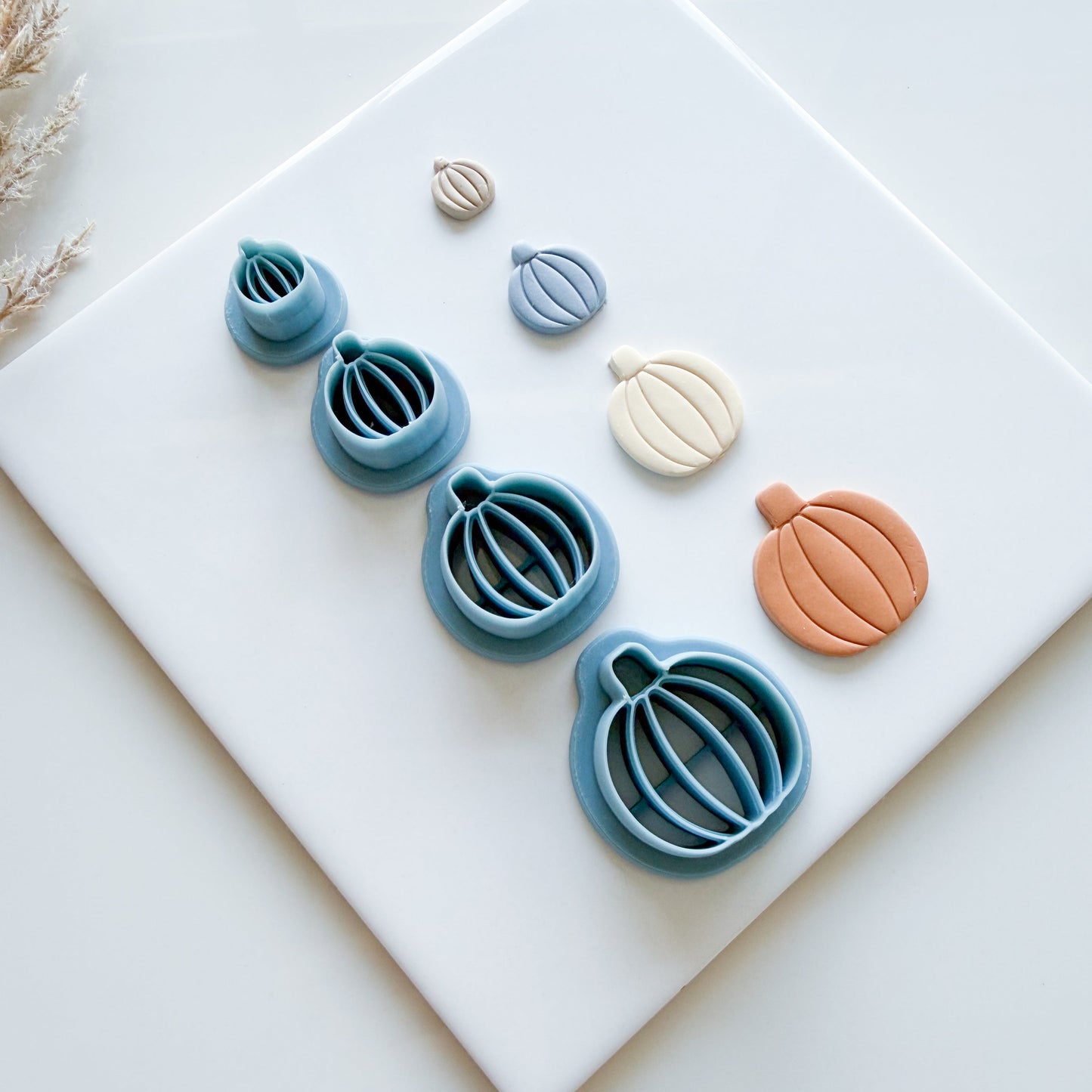 pumpkin clay cutter