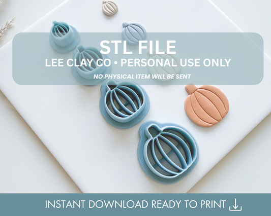 Pumpkin STL FIle (4 sizes)
