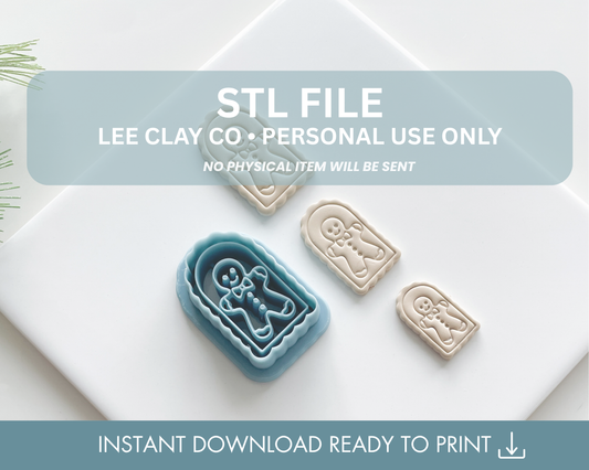 Scallop Arch Gingerbread Clay Cutter STL File (3 sizes)